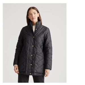 Quince Featherless Quilted Long Puffer Jacket